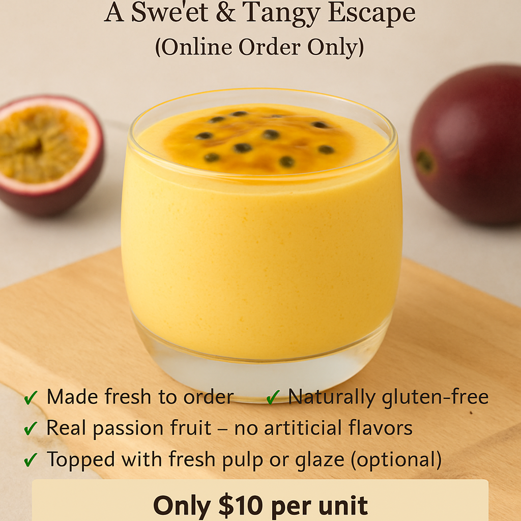 🍈 Passion Fruit Mousse