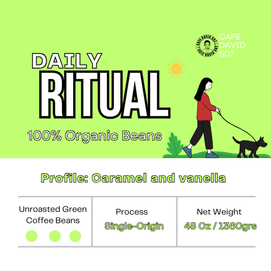 Daily Ritual Coffee – Unroasted Green Coffee Beans, 1 Pounds, Fresh Specialty Crop for Home Coffee Roasting