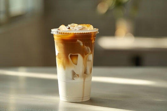 Coconut Coffee ice latte